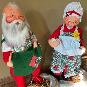 Original Annalee Christmas dolls
